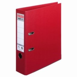 Biblioraft A4 8 cm, PP Bordeaux, Herlitz