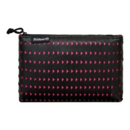 Penar Tip Etui, Lasercut Culoare Negru / Roz