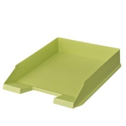 Tavita Corespondenta A4-C4, Clasic Plastic Reciclat, Verde Greenline Blue Angel