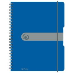Caiet A4 EOTG cu Spira, 80 File, Matematica, Albastru, Pelikan