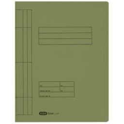 Dosar Sina Elba Smart A4, Carton Manila 250 g / mp, Blue Angel, Capacitate 200 File, Verde