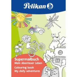 Carte de Colorat My Dayly Adventure, A4, 64 File, Pelikan