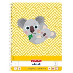 Caiet A4, 80 File, Spirala Dictando, Cute Animals, Motiv Koala