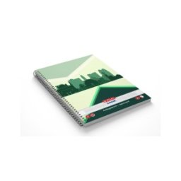Caiet A5, 70 File, cu Spirala Matematica, Economic