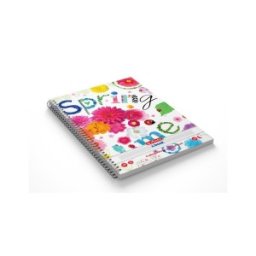 Caiet A5, 100 File, cu Spirala, Matematica, Enjoy Life, Economic