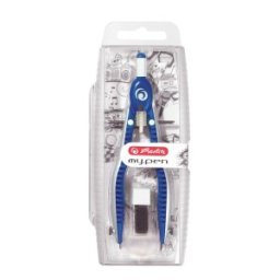 Compas My Pen Albastru / Alb, Blister