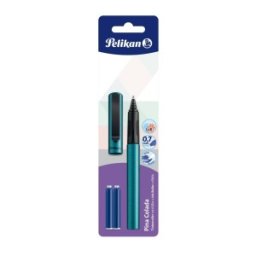 Roller Pina Colada, 0.7 mm, Ambidextru, 3 Rezerve Albastre Incluse, Diverse Culori, Blister, 1 Bucata