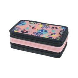Penar Echipat 31 Piese, 3 Compartimente, Motiv Fancy Peacock