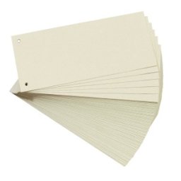 Intercalatoare, 10.5 x 24 cm, Carton Reciclat, 100 Bucati