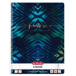Caiet A4 80 File, cu Spira, Dictando, Motiv New Batik Fearless