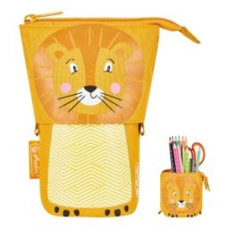 Penar Vertical Tip Etui 2 in 1, Motiv Lion