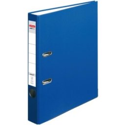 Biblioraft A4, 5 cm, Albastru, Herlitz