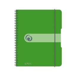 Caiet A5 EOTG cu Spira, 80 File, Matermatica, Verde