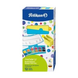 Acuarele, 735 Procolor, 12 Culori, Turcoaz / Galben Neon