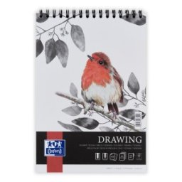 Bloc Desen Oxford Drawing A3, 30 File, Hartie 160 g / mp, Spira Dubla, FSC MIX 70 %, Colectia Artistic