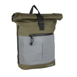 Rucsac New Rebels Bowie-New York Rolltrop, 30 x 12 x 43, Olive