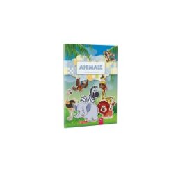 Carte de Colorat A4, 24 pg, Alfabet cu Animale II
