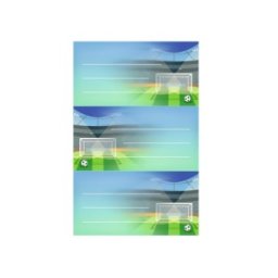 Etichete Scolare Stadion, Herlitz, 3 x 3 Coli