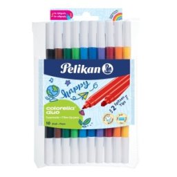Carioci Colorella Duo C407, Pelikan, 10 Bucati