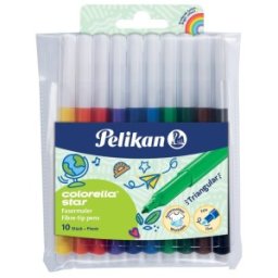 Carioci Colorella Star C303, Pelikan, 10 Bucati