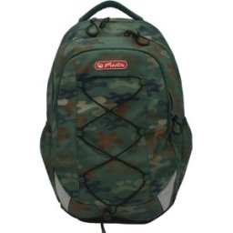 Ghiozdan Ergonomic Strings Pro, Motiv Army, Inaltime 43 cm, Latime 29 cm
