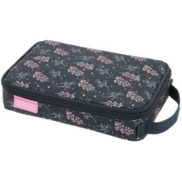 Penar Tip Etui 2 Go, Blossom, Roz / Albastru, 1 Compartiment, Herlitz