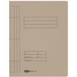 Dosar Sina A4, Gri, Capacitate 200 File, Carton 250g / mp, Elba Smart
