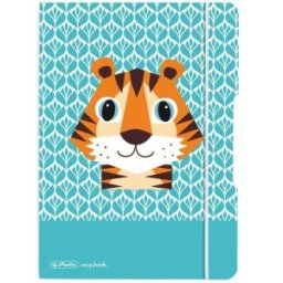 Caiet My.Book Flex A5 Dictando, Motiv Cute Animals Tiger, 40 File
