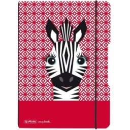 Caiet My.Book Flex A5 Dictando, Motiv Cute Animals Zebra, 40 File