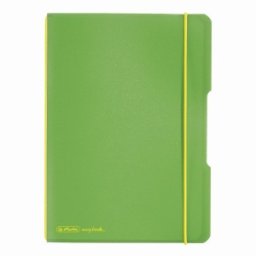 Set 14 x Caiet My Book Flex A5 40 File, Matematica, Verde Deschis Transparent cu Logo Negru