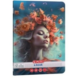 Set 80 x Caiet A5 Matematica, 48 de File, Model Beauty, Herlitz