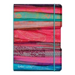 Set 14 x Caiet My Book Flex A5, 40 File, 80 g, Matematica Coperta PP, Scarfs cu Elastic Turcoaz
