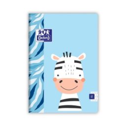 Set 40 x Caiet Oxford, A5, 24 File, Hartie Optik 90 g / mp, PEFC, Tip I, Colturi Rotunjite, Motiv Kids