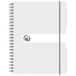 Set 5 x Caiet A4 EOTG cu Spira, 80 File, Matematica, Coperta Transparenta, Pelikan