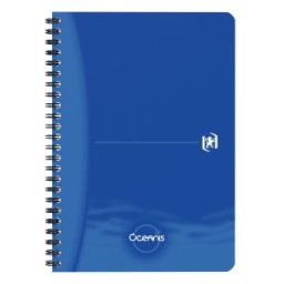 Set 5 x Caiet Organizator Oxford Office Oceanis, A5 , 90 File, Hartie Optik 90 g / mp, Scribzee, Matematica, Diverse Culori