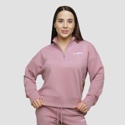 GymBeam Hanorac pentru femei 1/2 Zip Agile Woodrose XL