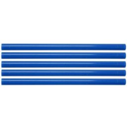 Baton silicon pentru pistol lipit, albastru, 24 buc, 7x100 mm