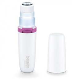 Trimmer Beurer HL 16, Pentru fata, Utilizare fara fir, Functioneaza cu baterii, Lumina LED, Alb