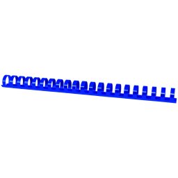 Accesorii birotica Inele plastic 22 mm, max 210 coli, 50buc/cut Office Products - albastru