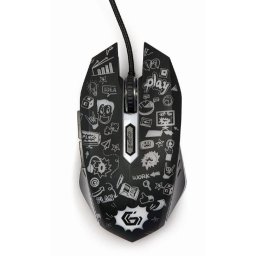 Mouse MUS-6B-GRAFIX-01 Gaming cu fir Optic 3600 dpi Iluminare Negru