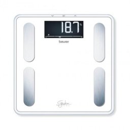 Cantar Beurer BF 400 white Cantar baie , Capacitate 200 kg maxim, Display iluminat