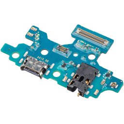 Piese si componente Placa Cu Conector Audio - Conector Incarcare / Date - Microfon Samsung Galaxy A41 A415, Service Pack GH96-13379A