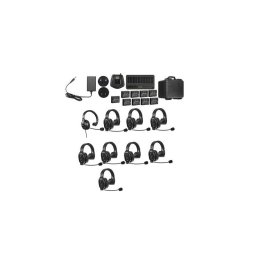 Microfon Solutie intercom completa WiTalk WT9S9xbat 9 pers Full-Duplex 1.9GHz single-ear