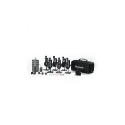 Microfon Solutie intercom completa WiTalk9 WT6S12xbat 6 pers Full-Duplex 1.9GHz single-ear Negru