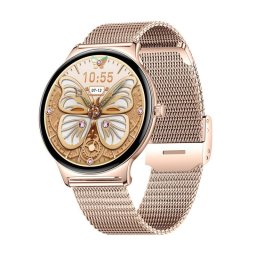 Smartwatch V89, 1.43 inch, Auriu