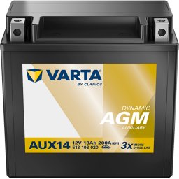DYNAMIC AUX 13 Ah borne inverse Curent descarcare: 200 A