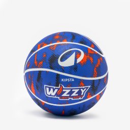 Minge de baschet mărimea 4 - WIZZY K500L Albastru Roșu