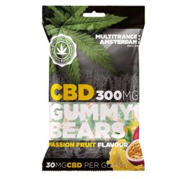 Jeleuri cu 300mg ulei CBD Multitrance Fructul Pasiunii 100g