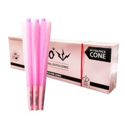 Jumbo Conuri pre-rulate din canepa Pink Premium King Size x34