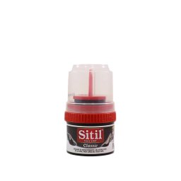 Sitil Crema de pantofi cu burete 60 ml Negru